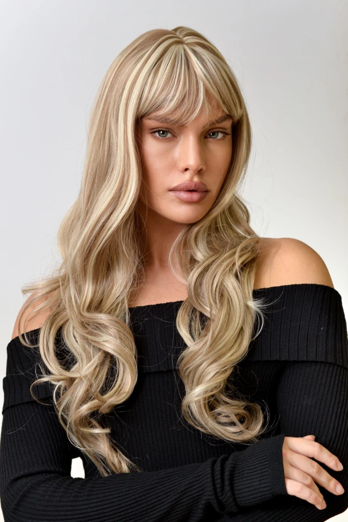 Доставка - Искусственный парик блонд №H16-613 "Натали"